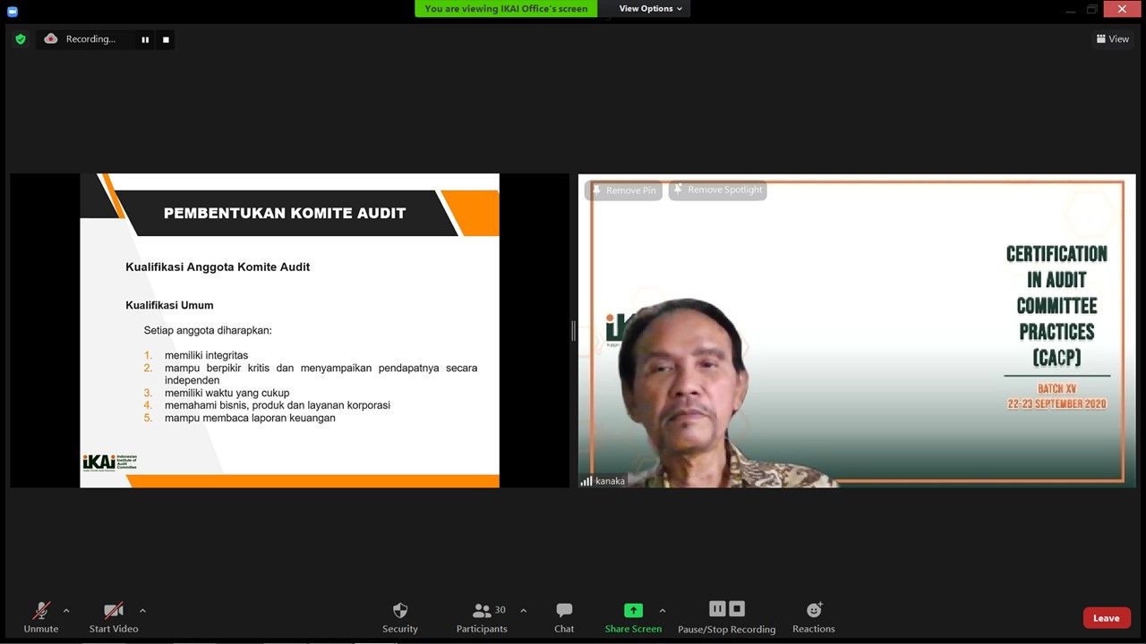 CACP Review Course Batch XIX – 6 dan 7 April 2021