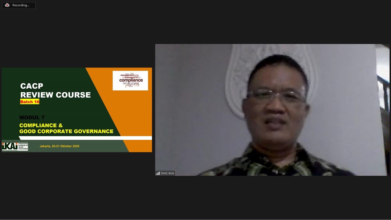 CACP Review Course Batch XVI – 20 s/d 21 Oktober 2020