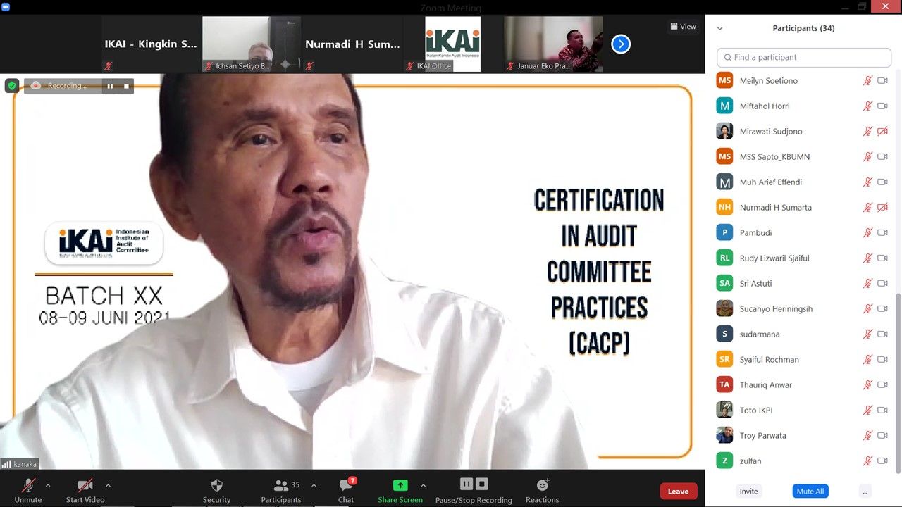 CACP Review Course Batch XX – 8 dan 9 Juni 2021