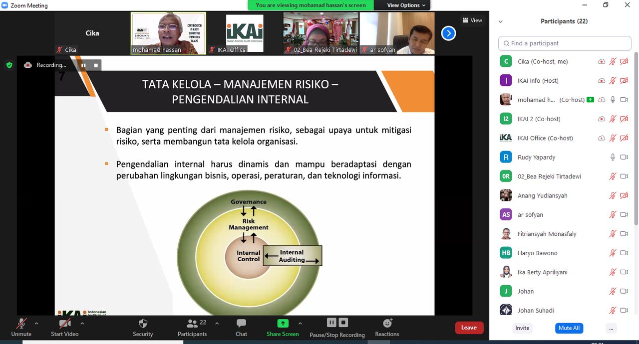 CACP Review Course Batch XXIV – 22 dan 23 Februari 2022