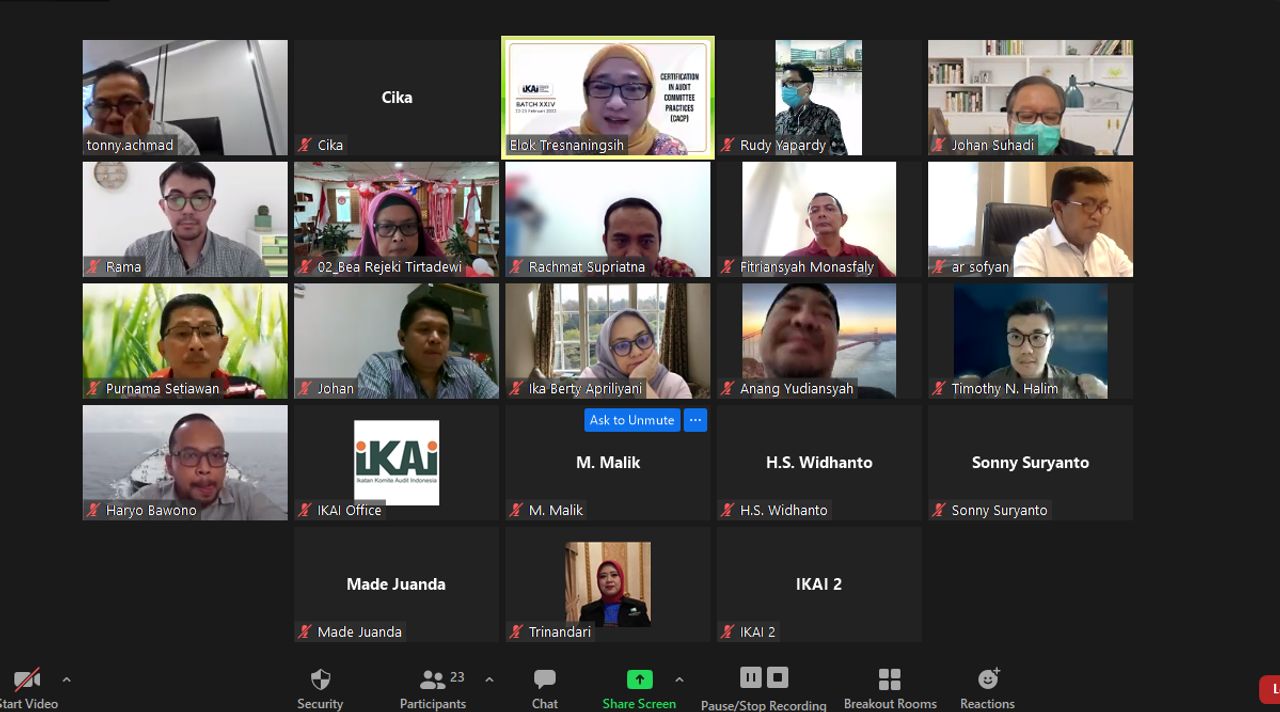 CACP Review Course Batch XXIV – 22 dan 23 Februari 2022