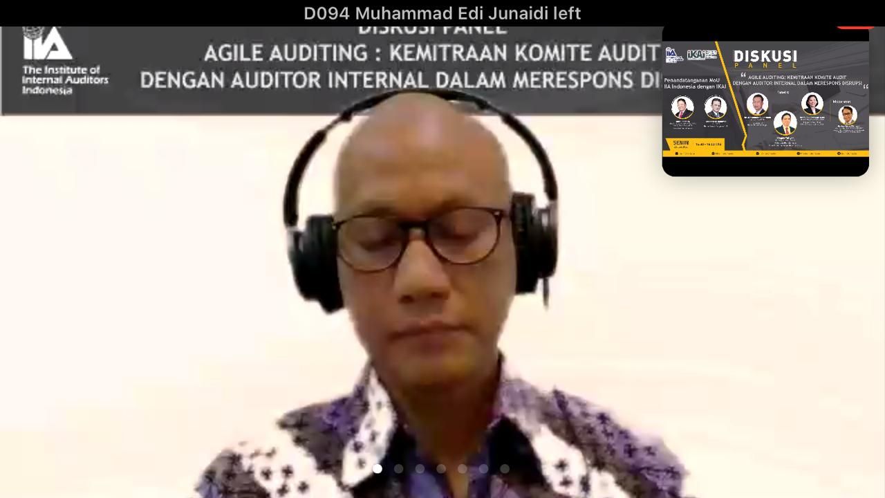 Diskusi Panel dan Penandatanganan MoU antara IKAI dan IIA Indonesia tanggal 22 Juni 2020