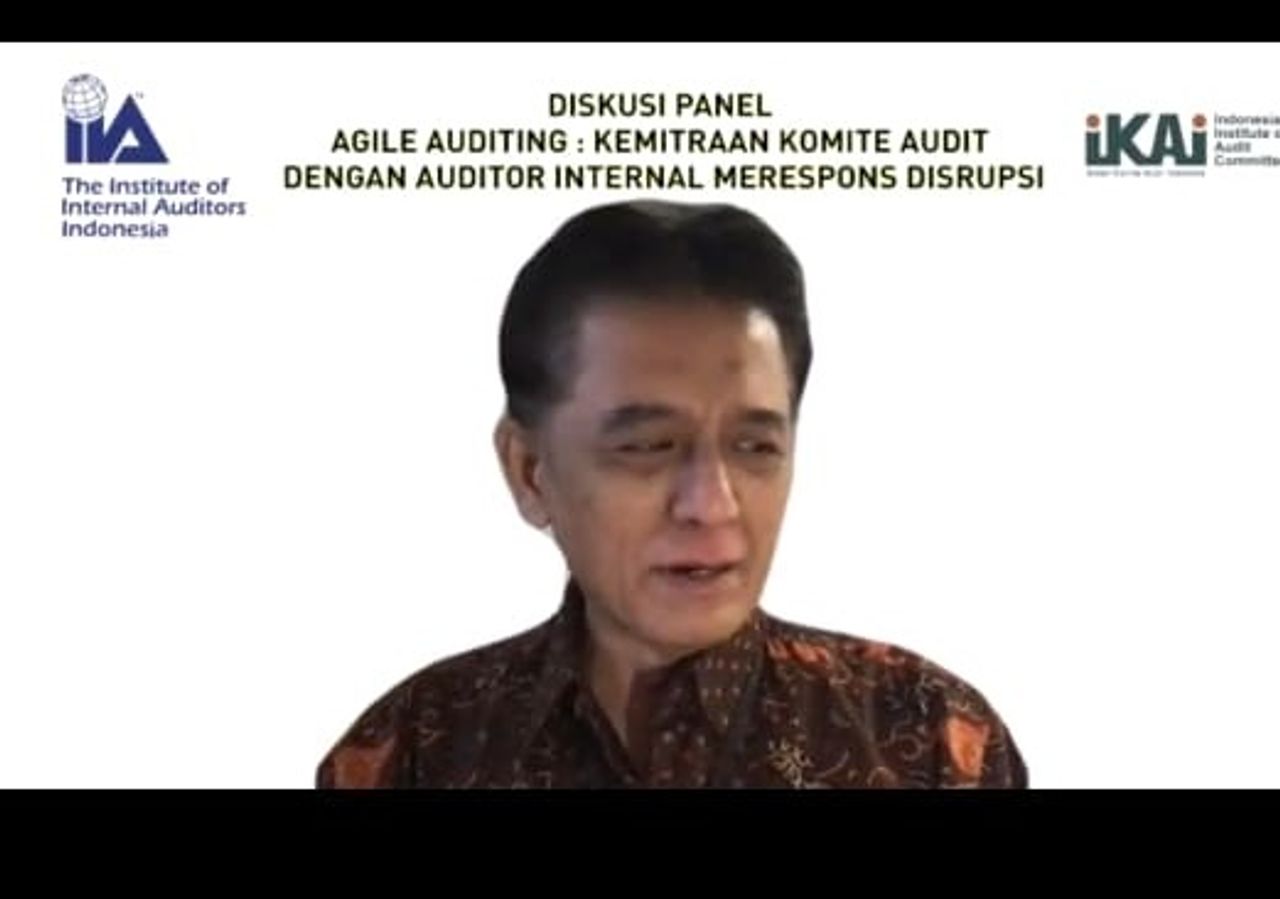 Diskusi Panel dan Penandatanganan MoU antara IKAI dan IIA Indonesia tanggal 22 Juni 2020