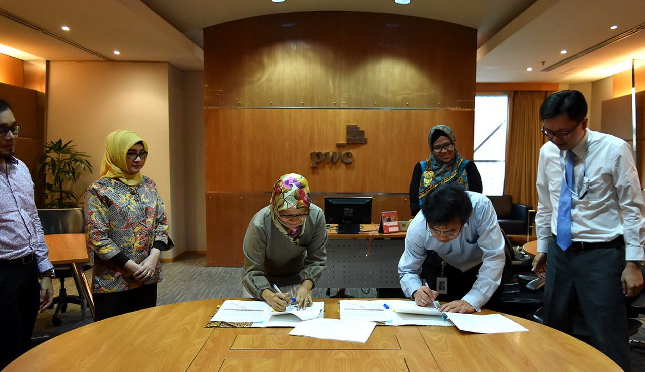 MoU Kerjasama Strategis antara IKAI dgn PwC Indonesia