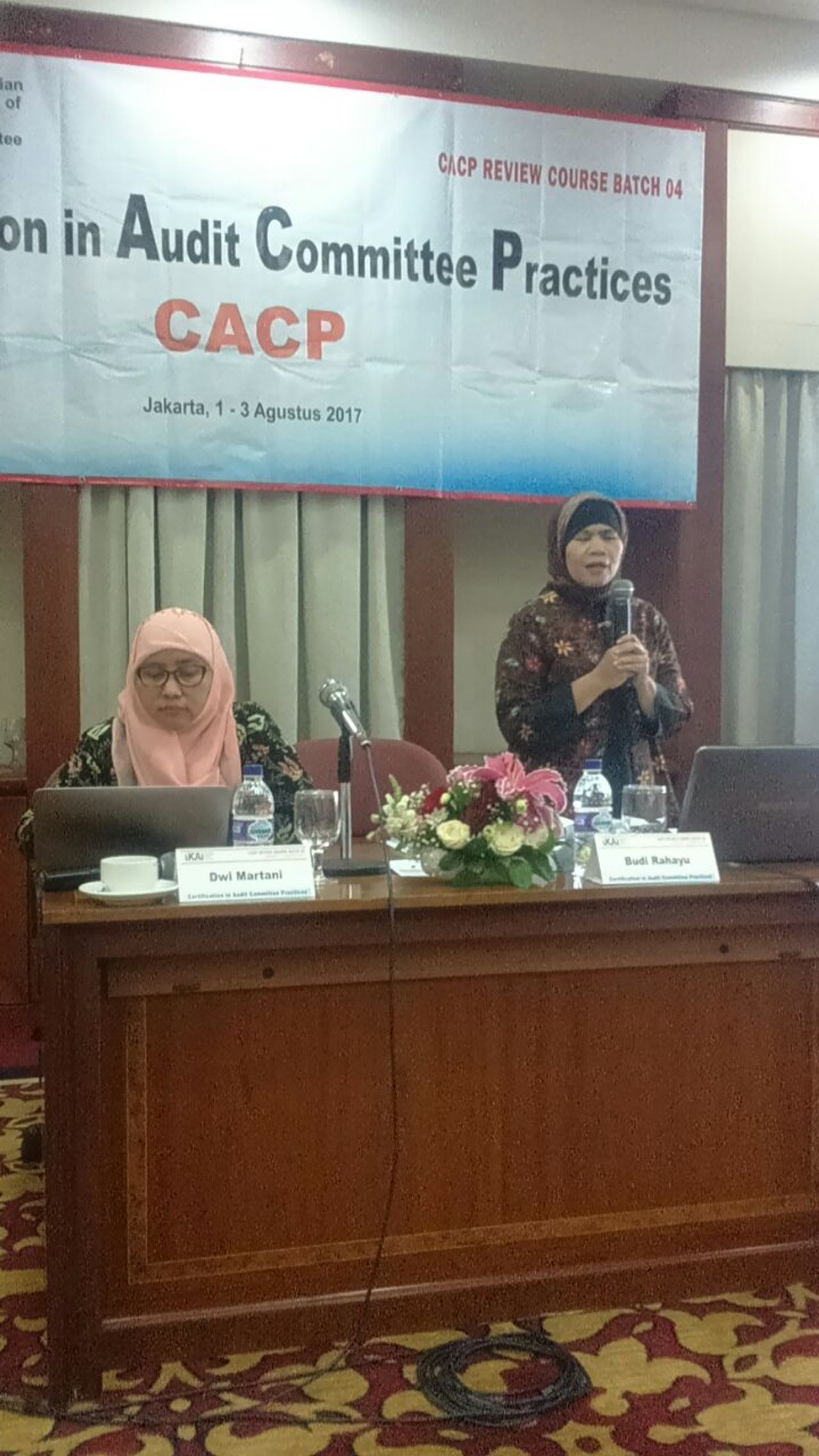 Review Course Certification in Audit Committee Practices (CACP) Batch IV – Agustus 2017