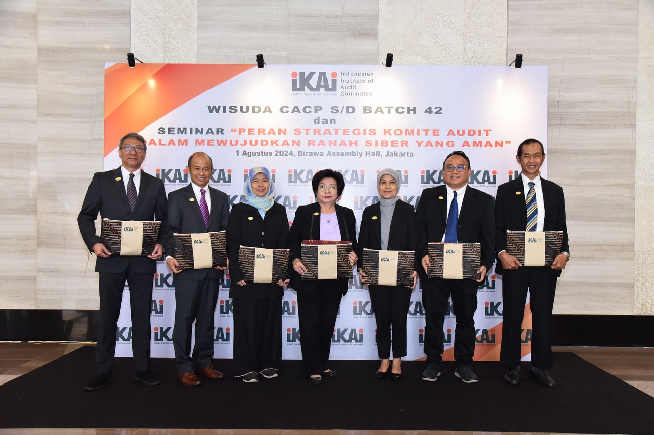 Wisuda CACP dan Seminar “Peran Strategis Komite Audit dalam Mewujudkan Ranah Siber yang Aman” tanggal 1 Agustus 2024