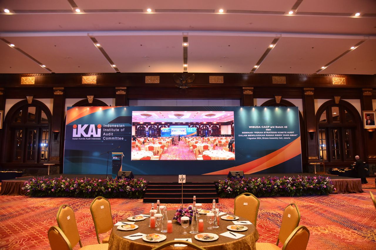 Wisuda CACP dan Seminar “Peran Strategis Komite Audit dalam Mewujudkan Ranah Siber yang Aman” tanggal 1 Agustus 2024