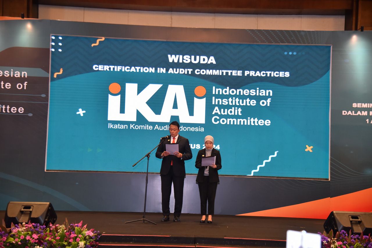 Wisuda CACP dan Seminar “Peran Strategis Komite Audit dalam Mewujudkan Ranah Siber yang Aman” tanggal 1 Agustus 2024