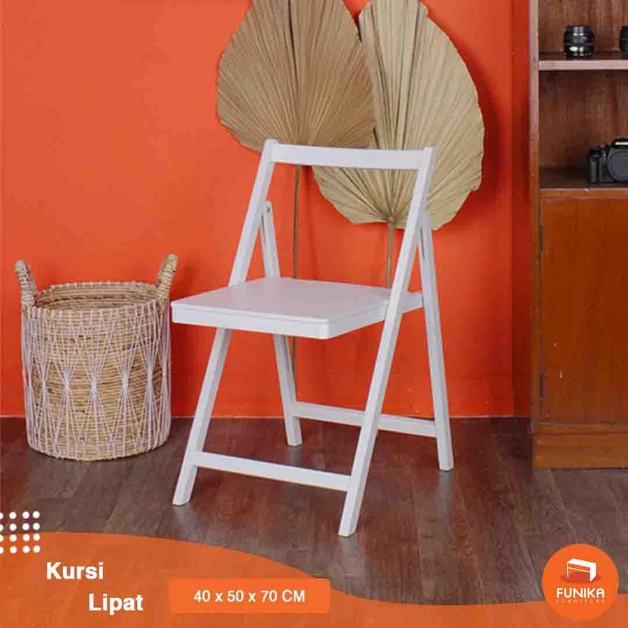 FUNIKA 91957 WH Kursi Lipat - Putih